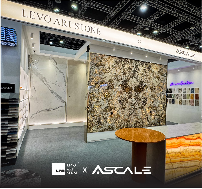 Levo Art Stone booth (mobile)